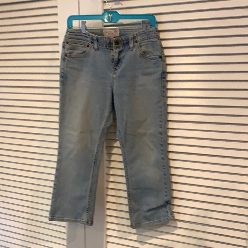 Levi Strauss Stretch Denim Cropped jeans Size 4